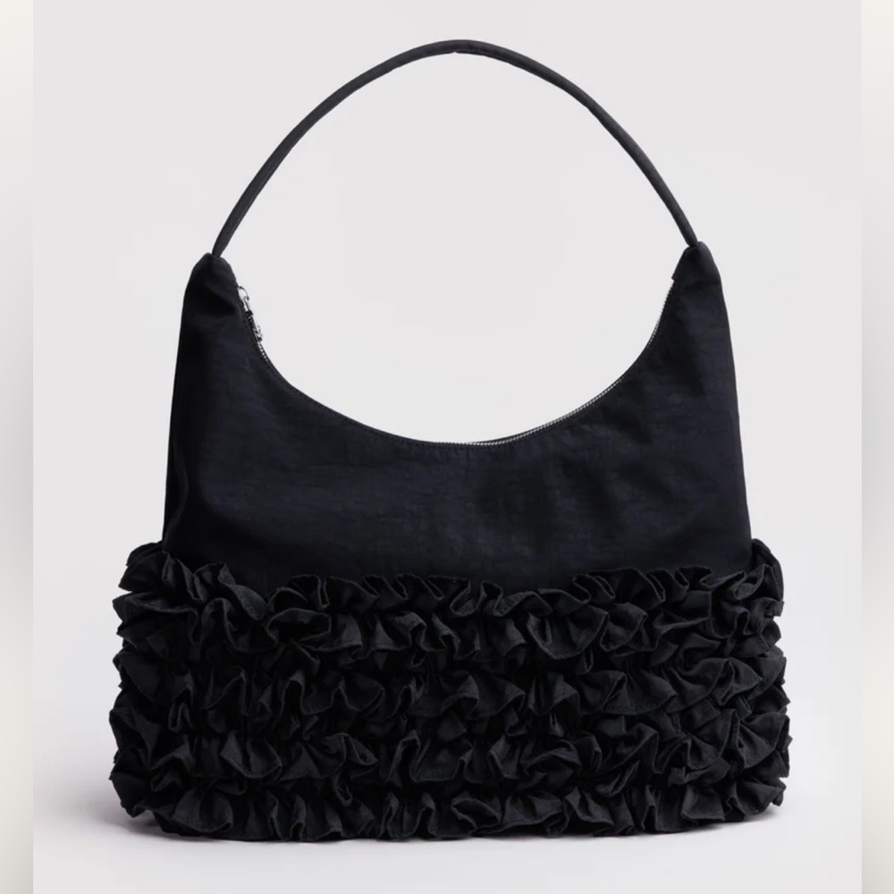 Molly Goddard x Baggu ruffle shoulder